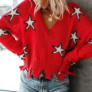 🆕 NWOT Blank Paige Cropped Knit Sweater